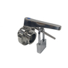 2Inch 51MM Sanitary Hygienic Stainless Steel Food Grade SS304 SMS Manual Tri Clamp Butterfly Valve with Viton Seal