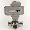 Manufacturer′ S Price 38.1mm Stainless Steel SMS Electric Type T Clamp Ball Valve