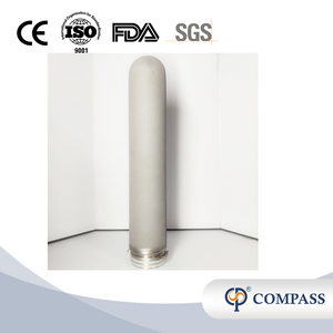 226 Connection Port 10Inch Length 1um Titaniumrod Filtercore Element