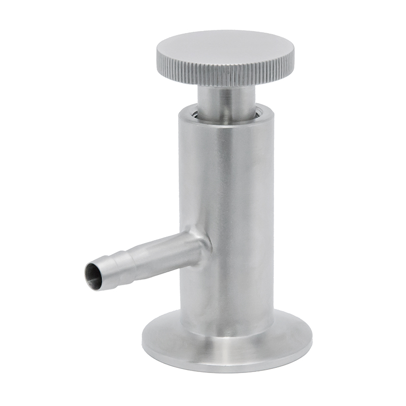 Matte Ordinary Tri Clamping Manually SS304 SS316L Sampling Valves for Beer
