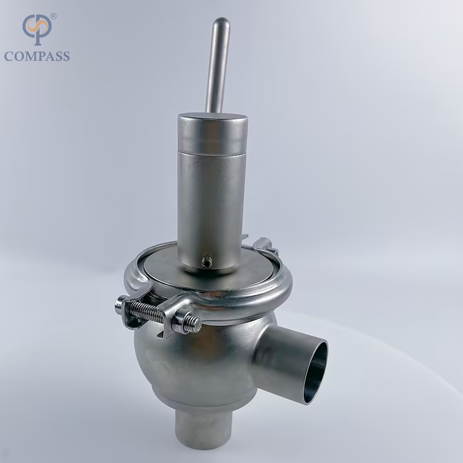 Hygiene OD38.1MM SS304 SMS 20 Model Manual Butt Welded End Diverter Valves