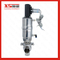 Sanitary Hygienic Pneumatic Double Seat Position Valve