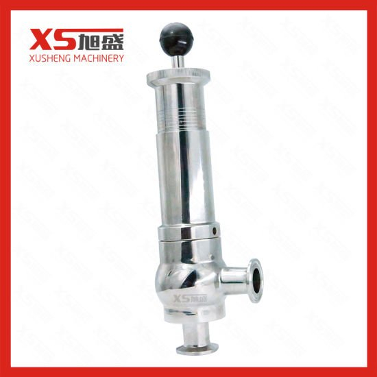 Stainless Steel Sanitary Pressure Air Relief Safety Valve