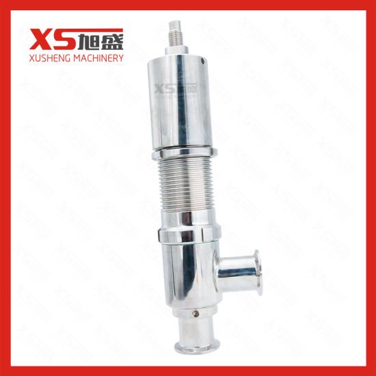 Stainless Steel Hygienic Sanitary Clamp Safety Valve