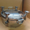 250mm SUS304 Manhole Cover with Stainless Steel Locking Knobs