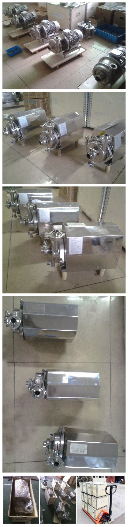 Food Grade Sanitary Hygienic Milk Centrifugal Pump