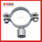 Stainless Steel SS304 Round Pipe Holder with Seat