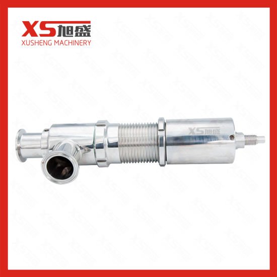 38.1mm Stainless Steel Ss304 Ss316L Sanitary Hygienic Pneumatic Safety Relief Valve