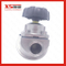 Stainless Steel SS316L Sanitary Manual Diaphragm Bottom Valves