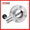 Stainless Steel Sanitary Hygienic Butt-Weld Butterfly Valve