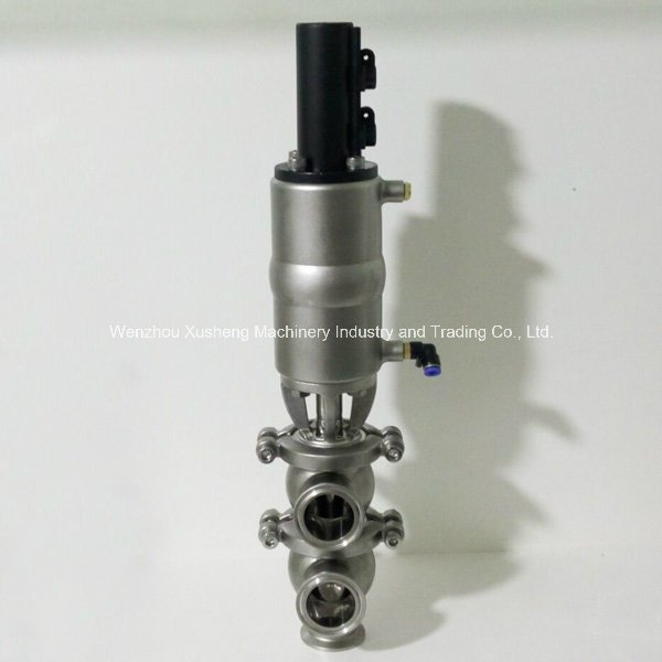 38mm Ss304 Apv Ll Type Hot Flow Diversion Valve