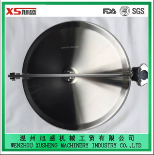 Ss316 400mm Non Pressure Manhole Cover with Stainless Steel Handle