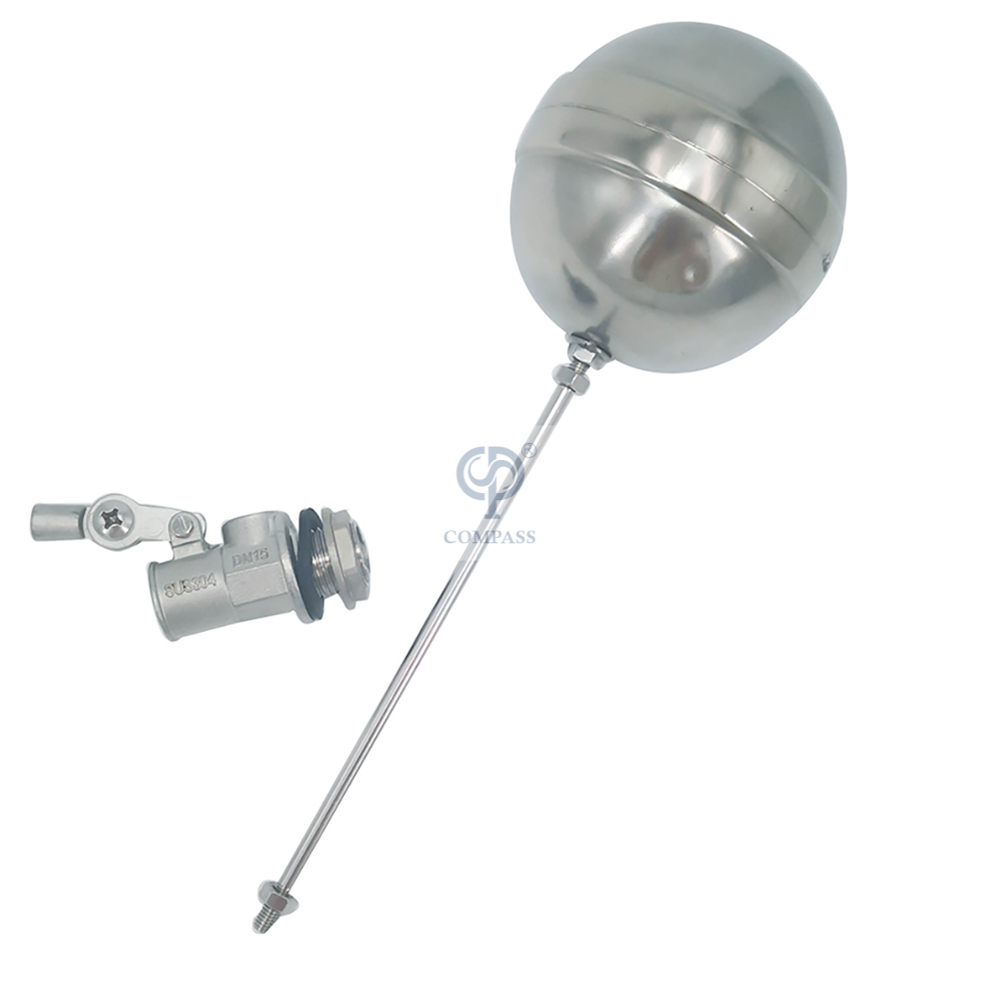 Water Tank Level Stainless Steel SS304 SS316 Float Ball Valve