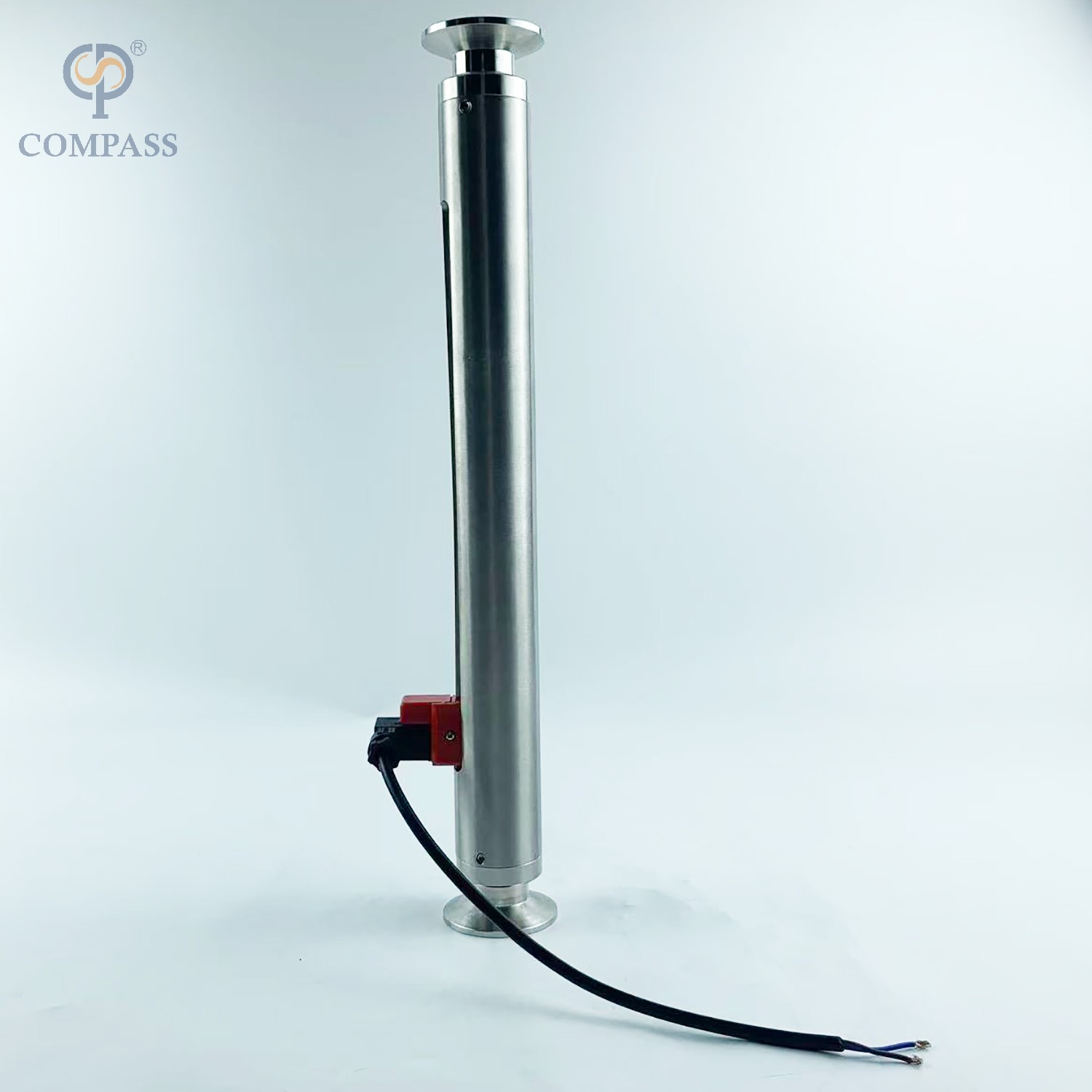 Sanitary SS304 Glass Tube Rotemeter/Glass Rotor Flowmeter with Alarm