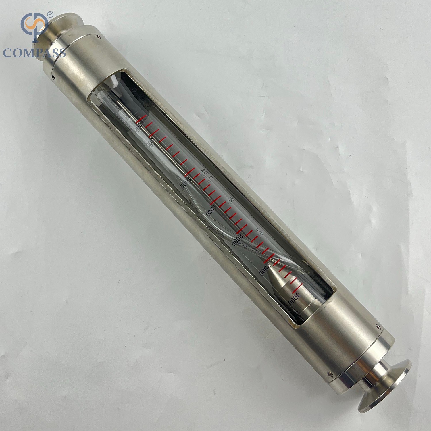 Sanitary SS316 Lzb-K30 Glass Rotor Flowmeter