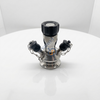 SS316L DN10 TC25.2MM Microbiology Clamping Sampling Valve with Silicone Gasket