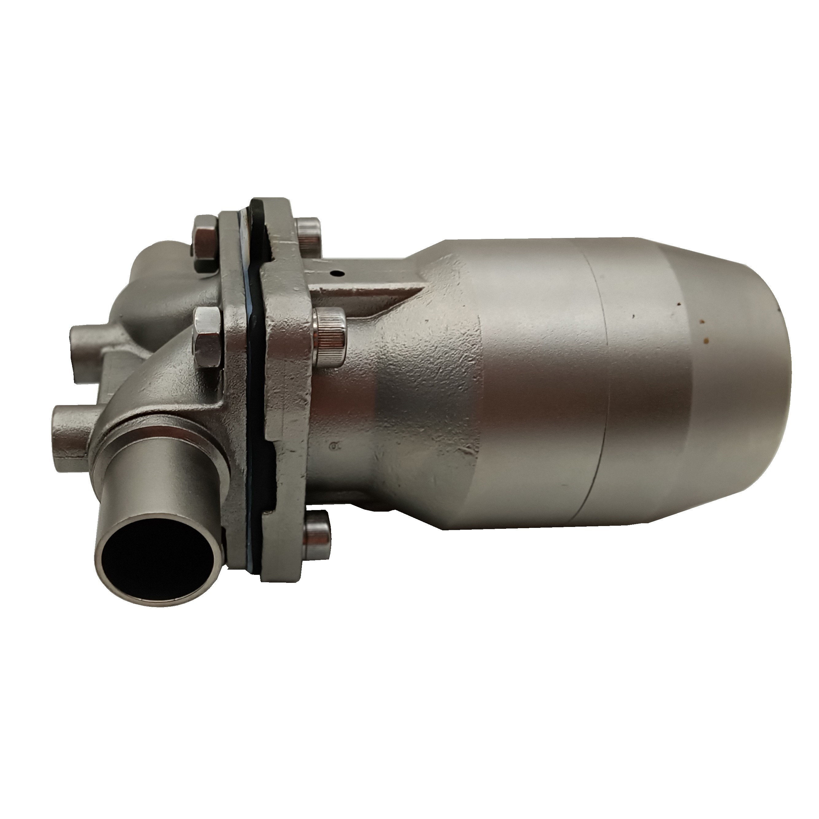 25.4MM High Quality Sanitary Hygienic Stainless Steel SS316L Pneumatic SMS Weld Straight Diaphragm Vavle 