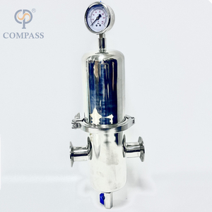 0.2um SS316L TC50.5MM Clamp Steam Filter Housing with PTFE Inside Element