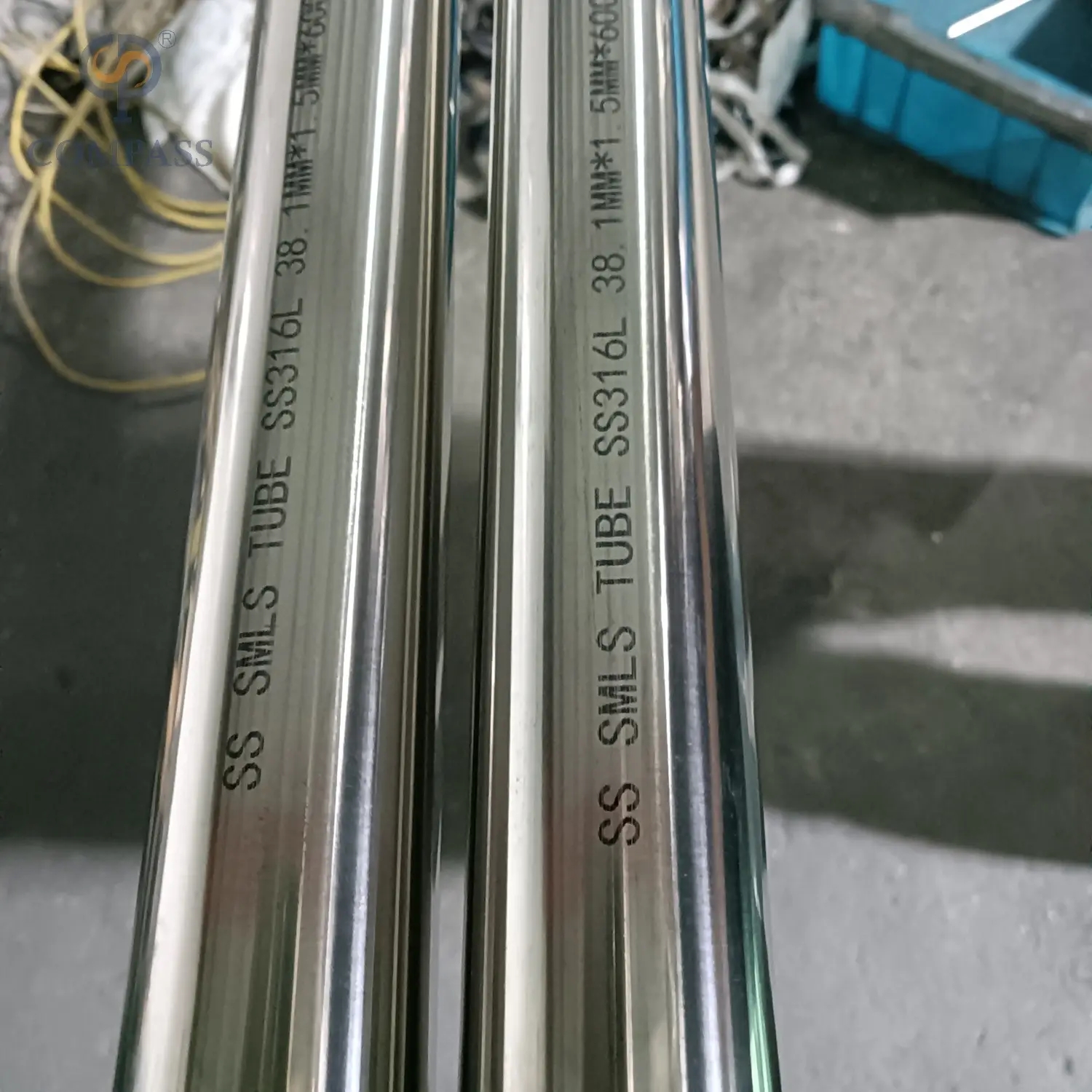38.1MM 1.5inch Food Grade Factory Price Wholesale Sanitary Hygienic Stainless Steel SS304 Round Seamless Tube with Mirror Polish