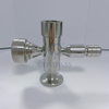 High Quality 1/2Inch Liquid Level Valve Sanitary Stainless Steel SS316L BSPP Female Thread Bottom Level Gauges for Storage Tanks