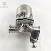 38.1mm× 1/2" SS316L Pneumatic SMS Clamp Straight Diaphragm Valve