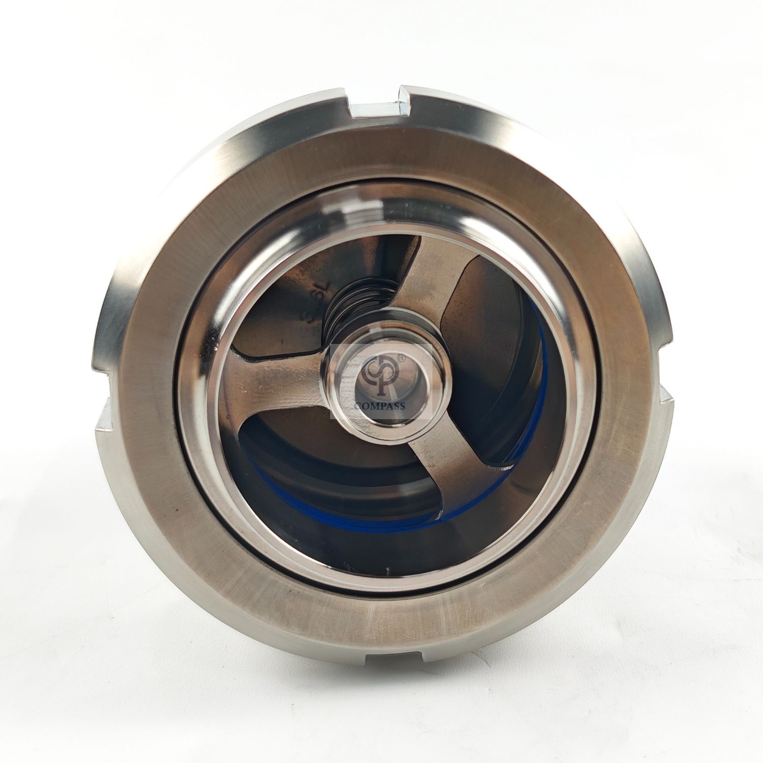 High Quality Flange Stainless Steel SS316L Food Grade Sterile Sanitary Grade DIN Union Check Valve