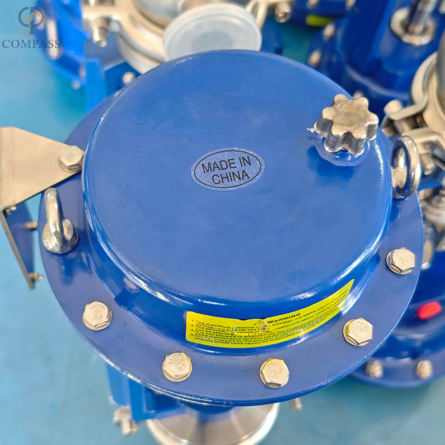 25.4mm-Mt1 SS316L Sanitary Electro-Pneumatic Tc Diaphragm Flow Regulator Valve Without Positioner