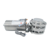 1/2Inch 12.7MM Sanitary Hygienic Stainless Steel Food Grade SS304 SMS Pneumatic 3-Piece Butterfly Valve 