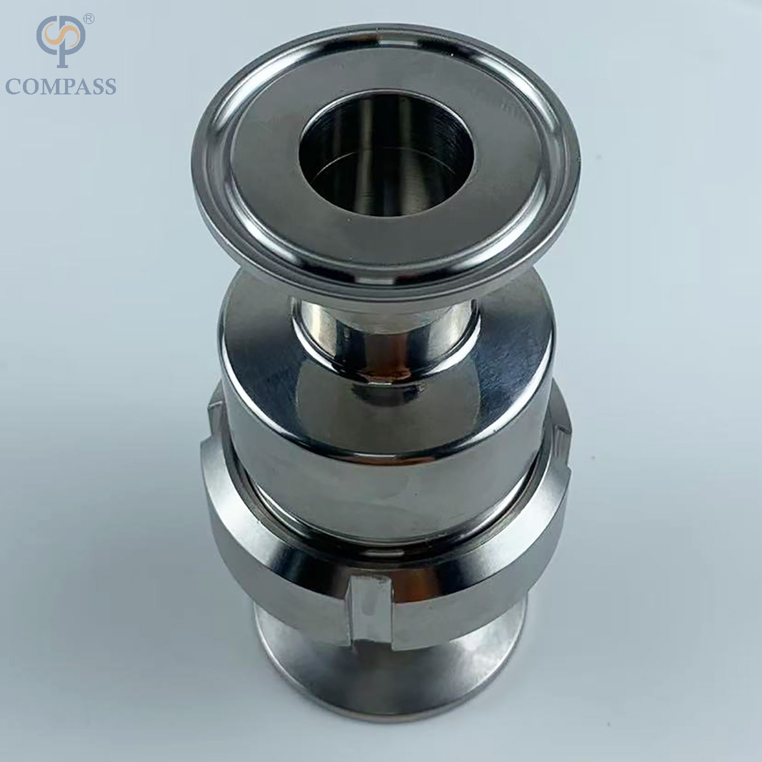 25.4MM STAINLESS STEEL SS316L FOOD GRADE STERILE SANITARY GRADE SMS FERRULE SINGLE-UNION END CHECK VALVES