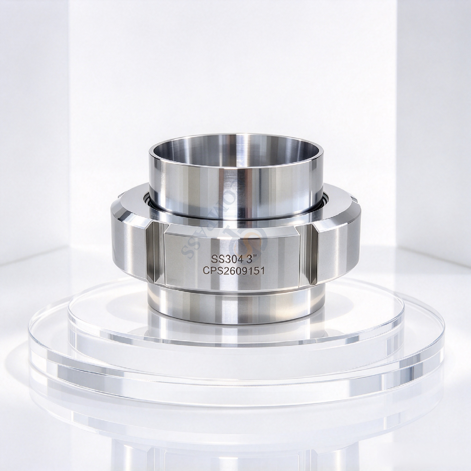 OD88.9MM 3Inch SS304 ISO Complete Union for the Food and Beverage Processing