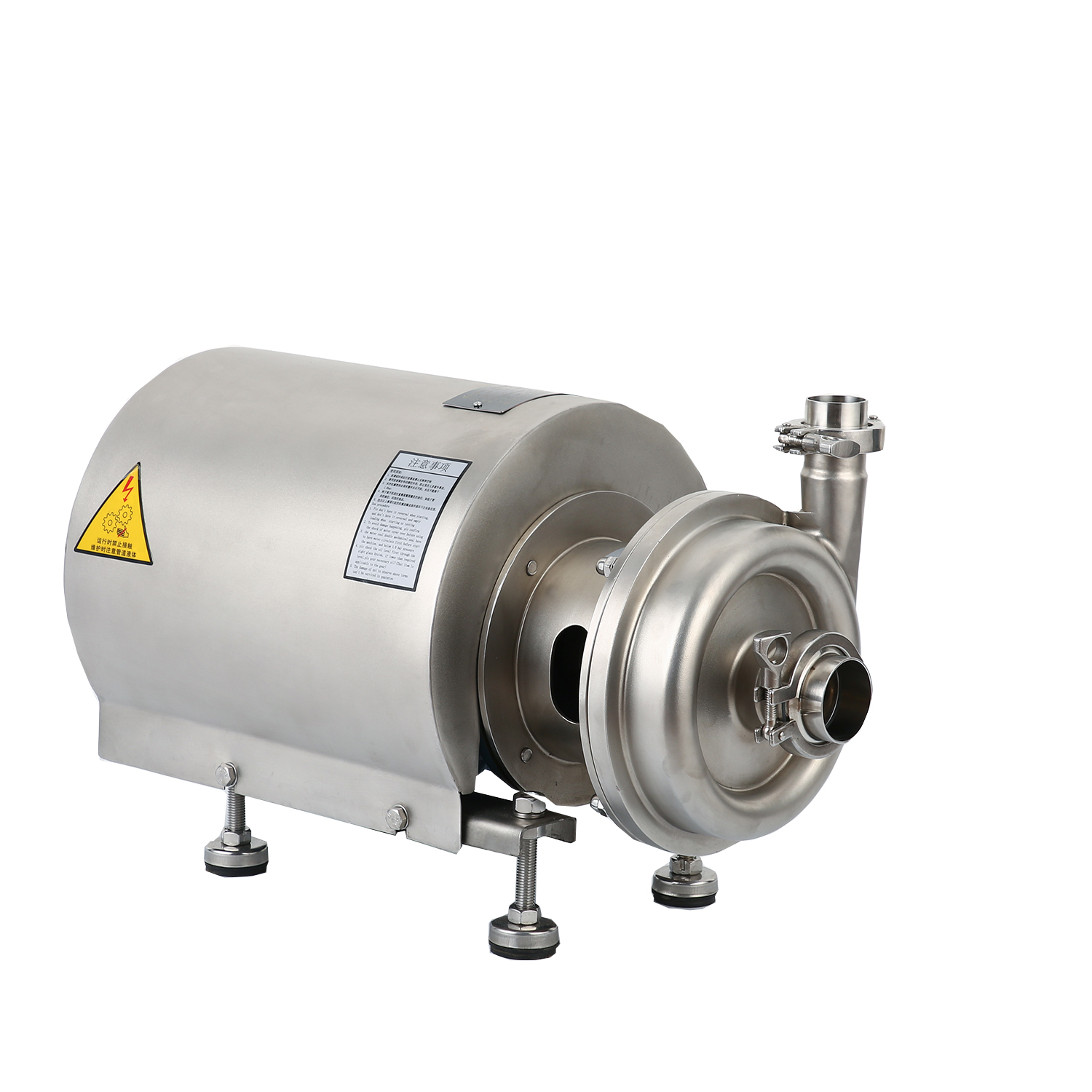 KSCP-3-30-2.2 Sanitary Hygienic Stainless Steel Round Centrifugal Pump With Explosion-Proof Motor+Single Mechanical Seal