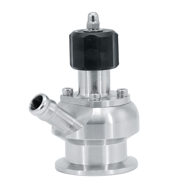 SGM Food Grade Sampling Valve with PTFE Sealing Ring And Single Sampling Port