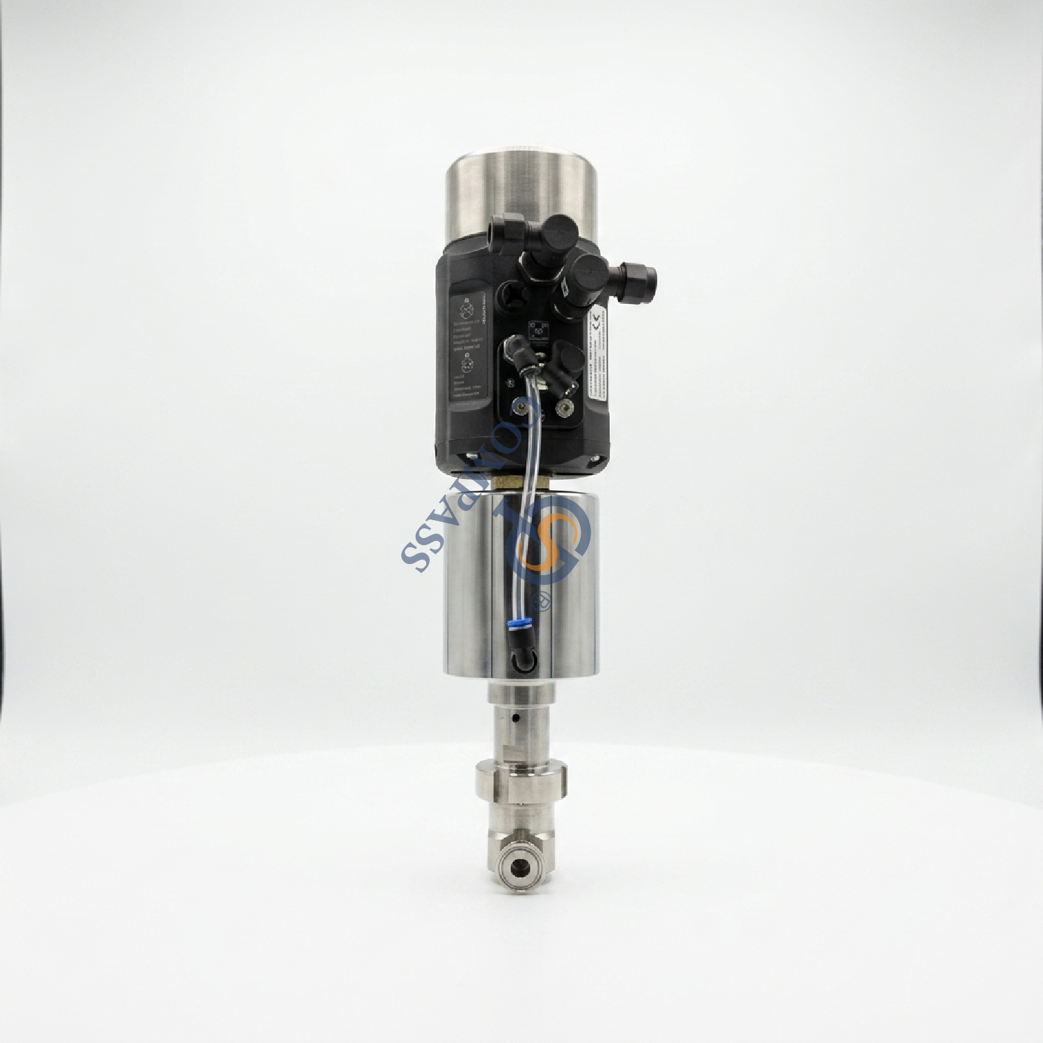 4Bar DN10 SS316L Single Acting Sanitary TC25.2MM Small Flow Regulator Valves