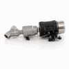 PN16 DN25 SS304 Female Thread Pneumatic Angle Seat Valve with 4-20MA Control Head