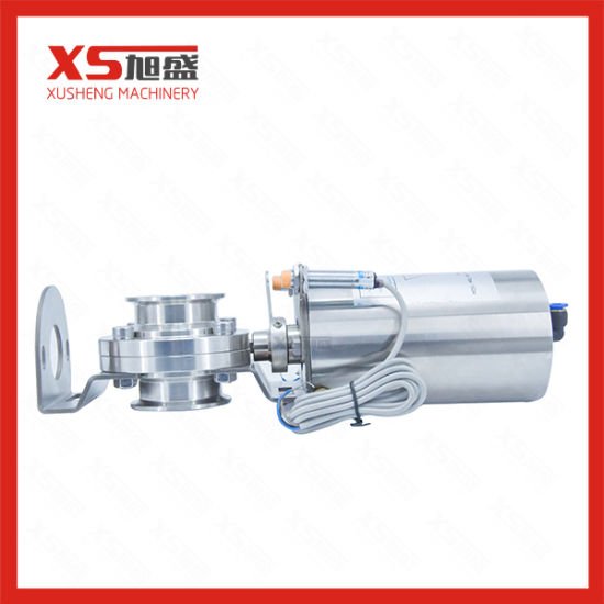 Stainless Steel Sanitary Shut off Valves with Limit Switch