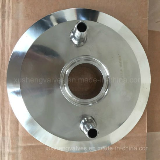 Ss304 6&quot; Tri Clamp Lid with Male Pipe and Ferrules