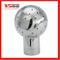 Stainless Steel Hygienic Pin Ends Static Spray Nozzle for Brewery Equipment