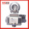 38mm SS304 Weld Pneumatic Actuator Butterfly Valves with Double Acting