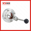 Stainless Steel Sanitary Hygienic Butt-Weld Butterfly Valve