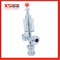 SS316L Stainless Steel Hygienic Cross Pressure Relief Valves