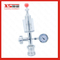 Sanitary Stainless Steel SS304 Cross Pressure Relief Valves