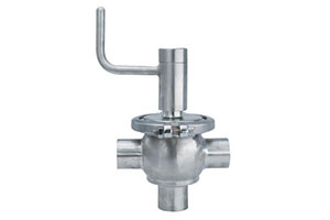 What are the types of sanitary diverter valves？