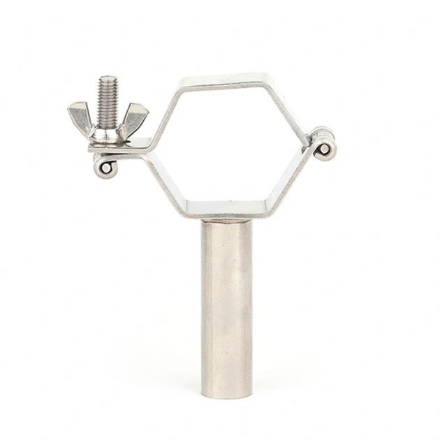 TH3 Sanitary Stainless Steel Welding Hexagon Pipe Holder