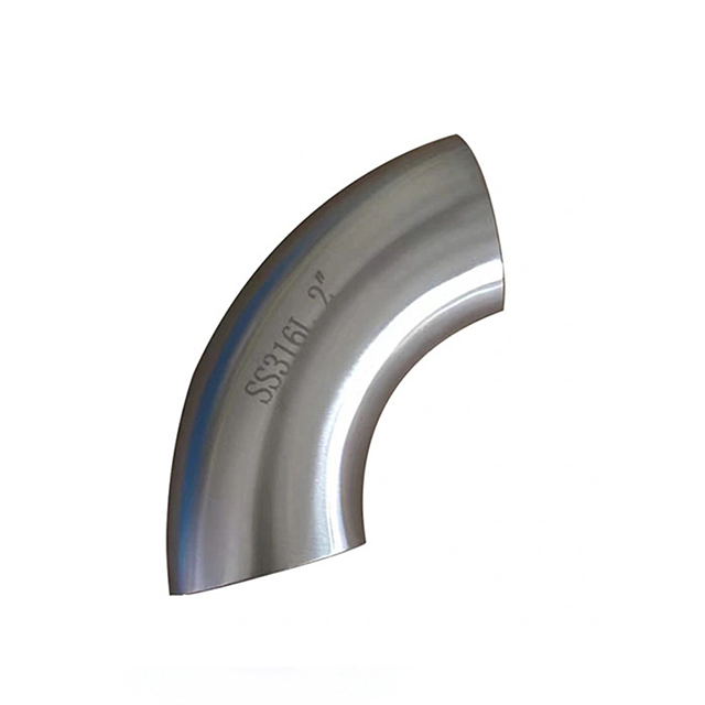 Sanitary Stainless Steel 90 Degree Wlding Elbow Bend 