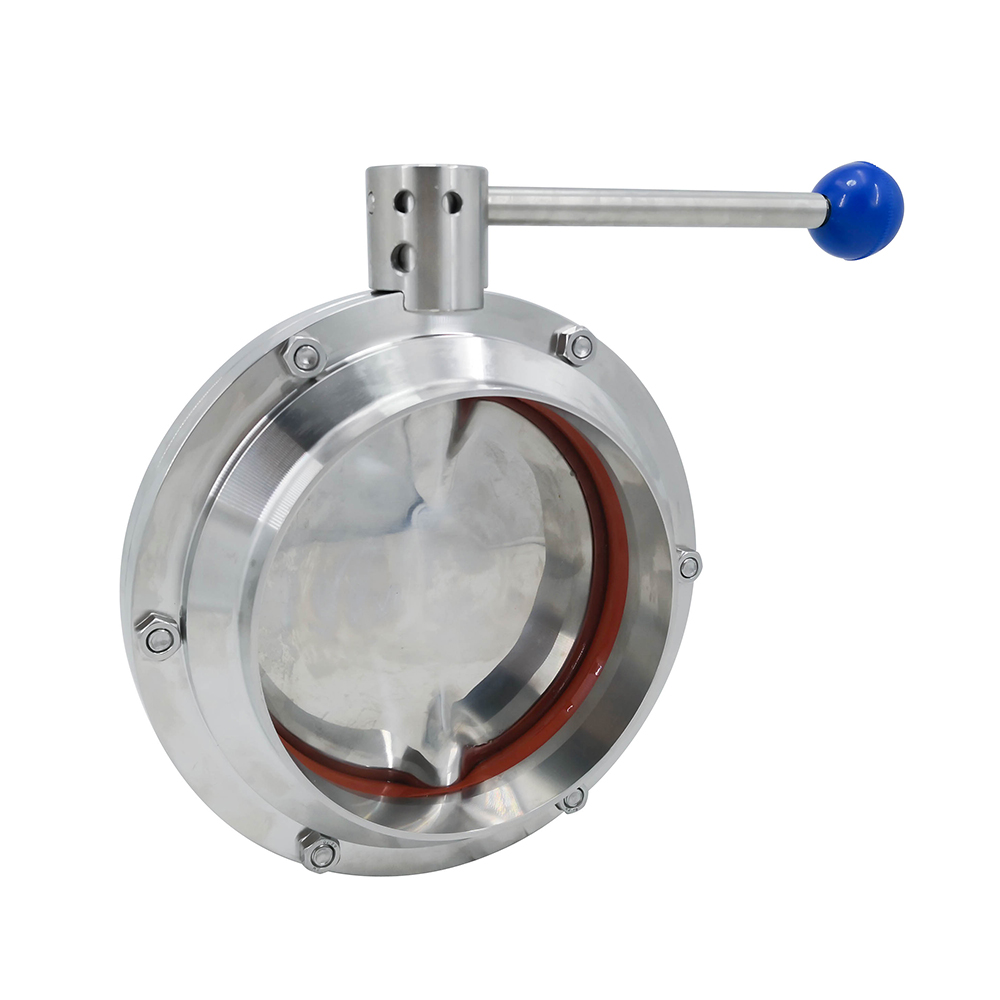3A Manual Sanitary Butterfly Valve for pharmacy