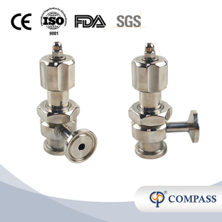 DN8 Food Grade Sanitary Stainless Steel SS316L ASEPTIC CLAMP SAMPLING VALVES