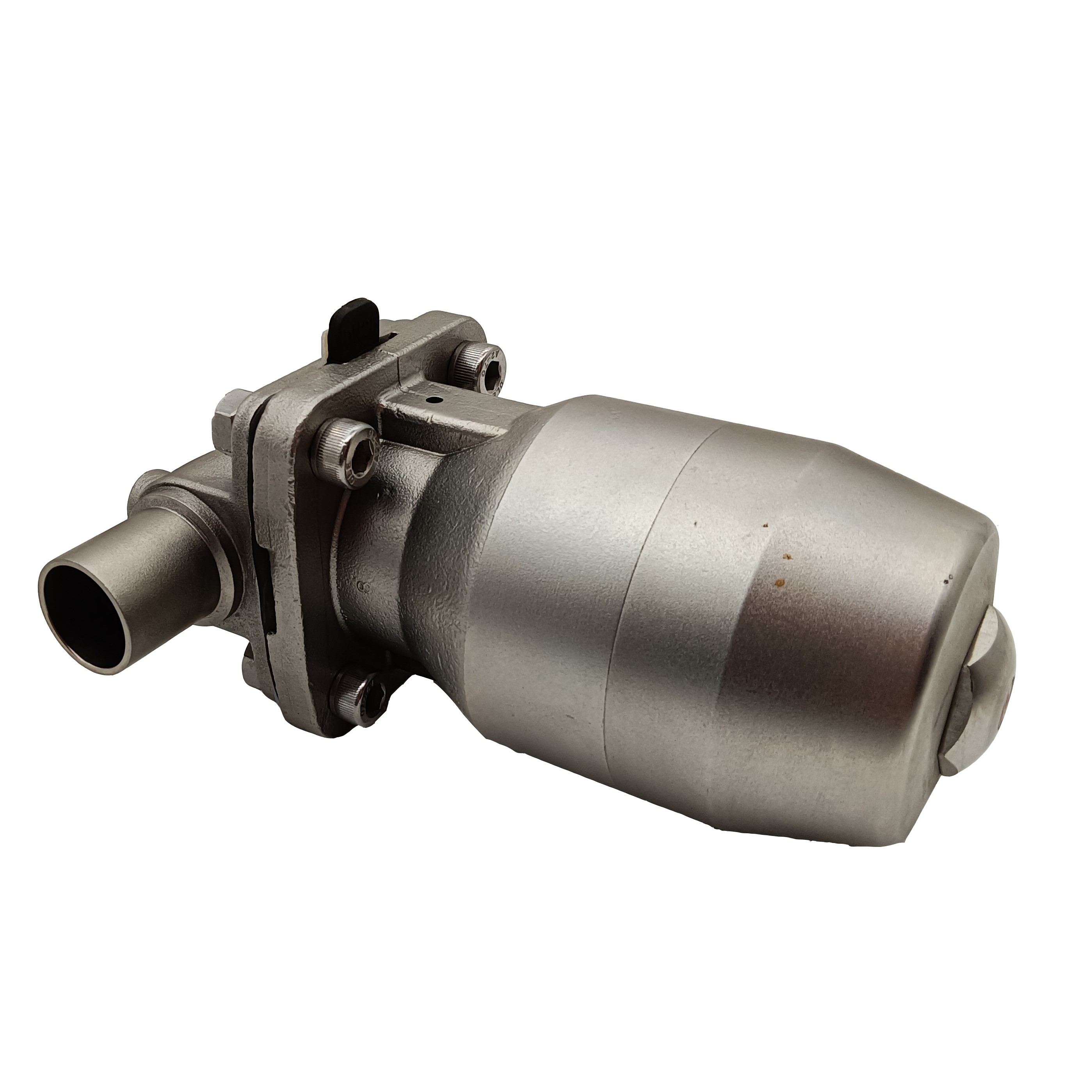 25.4MM High Quality Sanitary Hygienic Stainless Steel SS316L Pneumatic SMS Weld Straight Diaphragm Vavle 