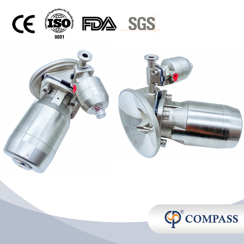 1/2Inch 12.7MM High Quality Sanitary Hygienic Stainless Steel SS316L SMS Weld Tank Bottom Diaphragm Vavle