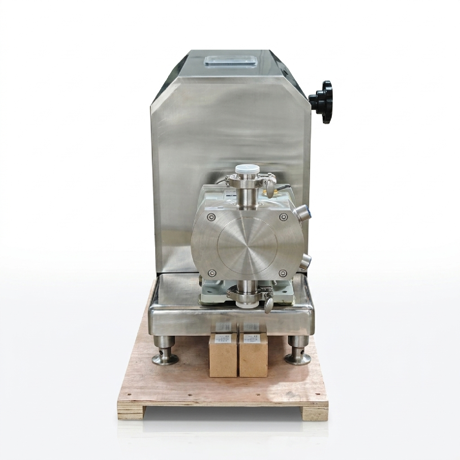 SS316L 3600L 2.2 KW Tri Lobe Rotor Stepless Variator Lobe Pump with Insulation Head