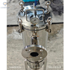 SS304 Stainless Steel Hygienic Side Entry Bag Filter with Plate Cover
